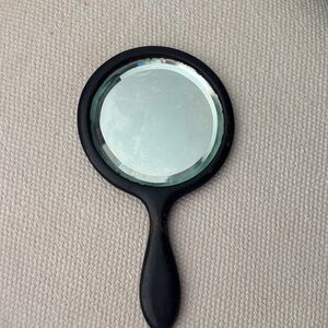 Black Handheld Mirror